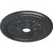 Ekena Millwork Palmetto Ceiling Medallion (Fits Canopies up to 3 5/8"), 23 5/8"OD x 3 5/8"ID x 1 5/8"P, Pewter CM23PMPES - alternate 2